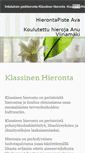 Mobile Screenshot of hierontapisteava.com
